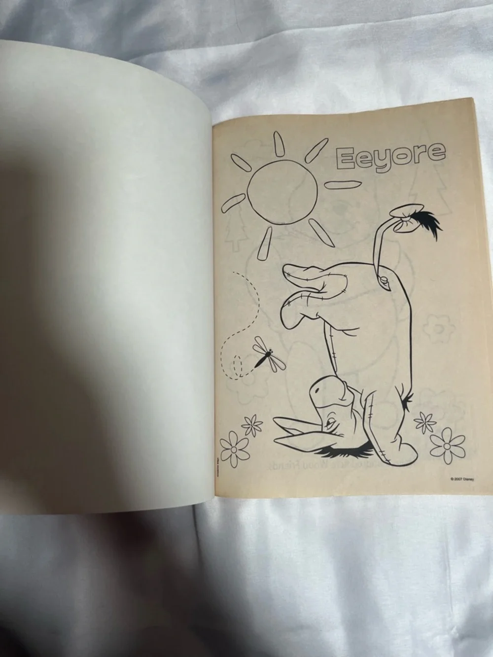 2009 My Friends‎ Tigger & Pooh Coloring Book Silly Ol Bear Disney Kids